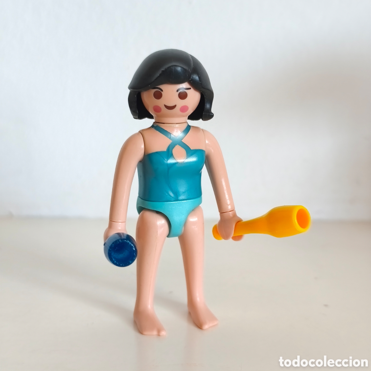 Playmobil: Playmobil, mujer gimnasta Ritmica con Mazas