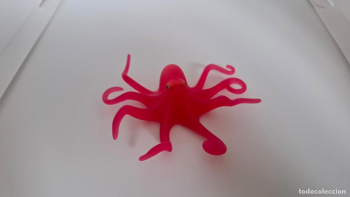 Playmobil: PLAYMOBIL PULPO ROJO GRANDE MAR ANIMAL ZOO PIRATA