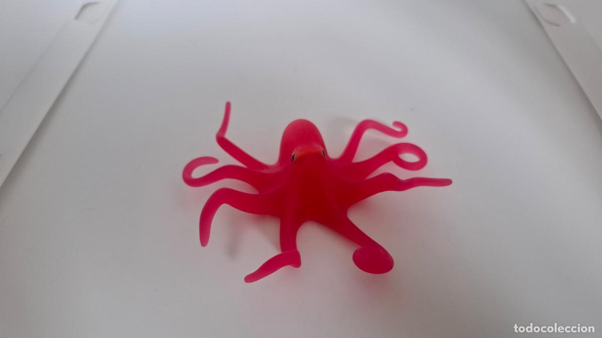 Playmobil: PLAYMOBIL PULPO ROJO GRANDE MAR ANIMAL ZOO PIRATA