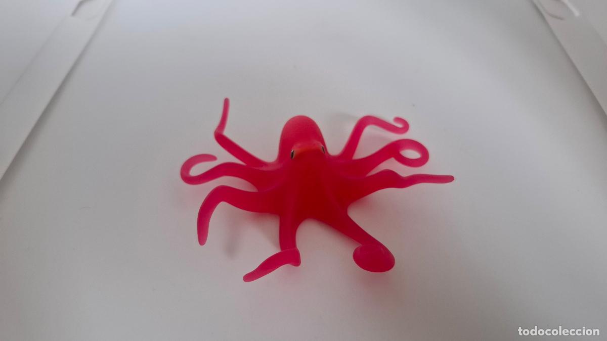 Playmobil: PLAYMOBIL PULPO ROJO GRANDE MAR ANIMAL ZOO PIRATA