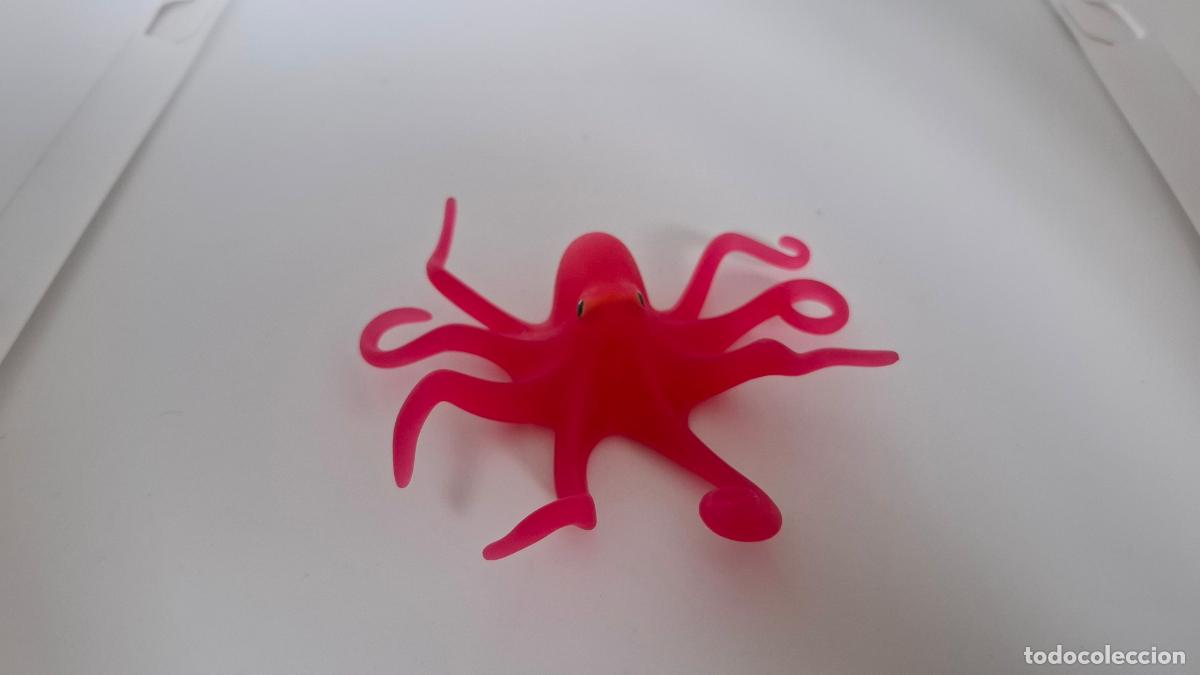 Playmobil: PLAYMOBIL PULPO ROJO GRANDE MAR ANIMAL ZOO PIRATA