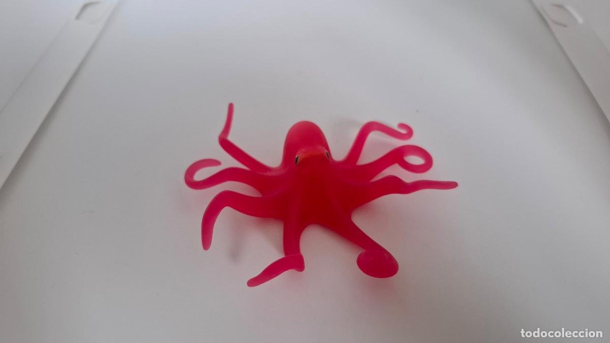 Playmobil: PLAYMOBIL PULPO ROJO GRANDE MAR ANIMAL ZOO PIRATA