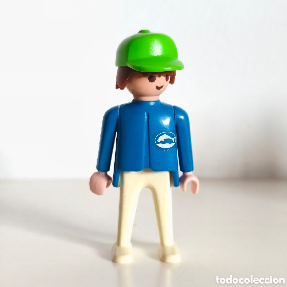 Playmobil: Playmobil, tripulaci&oacute;n barco de recreo con gorra verde