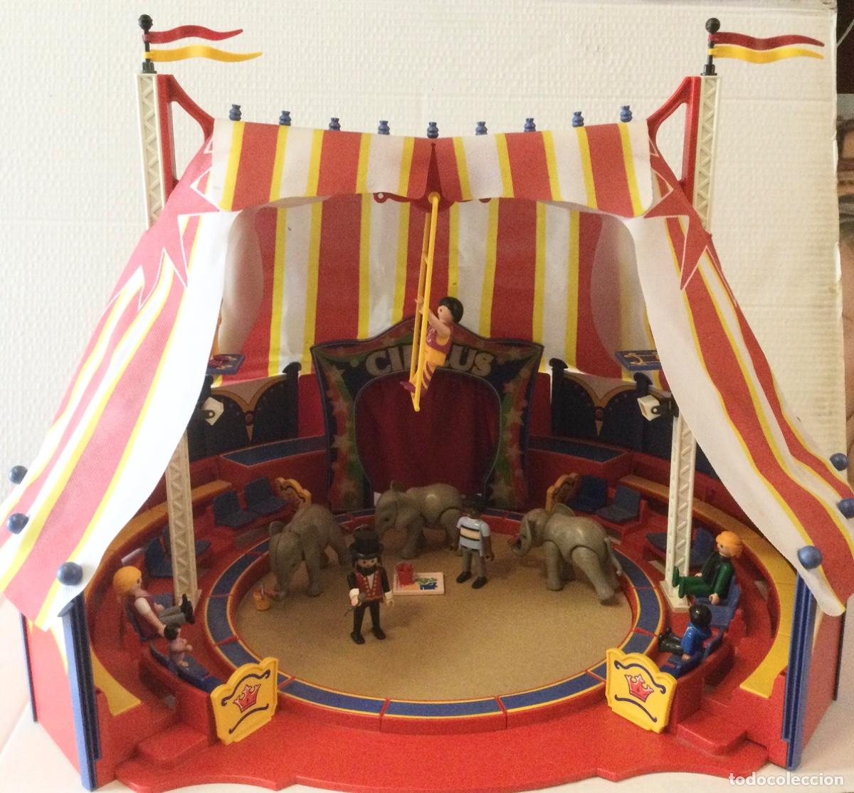 Playmobil: Playmobil. Circo con elefantes. Ref: 4230. A&ntilde;o 2007