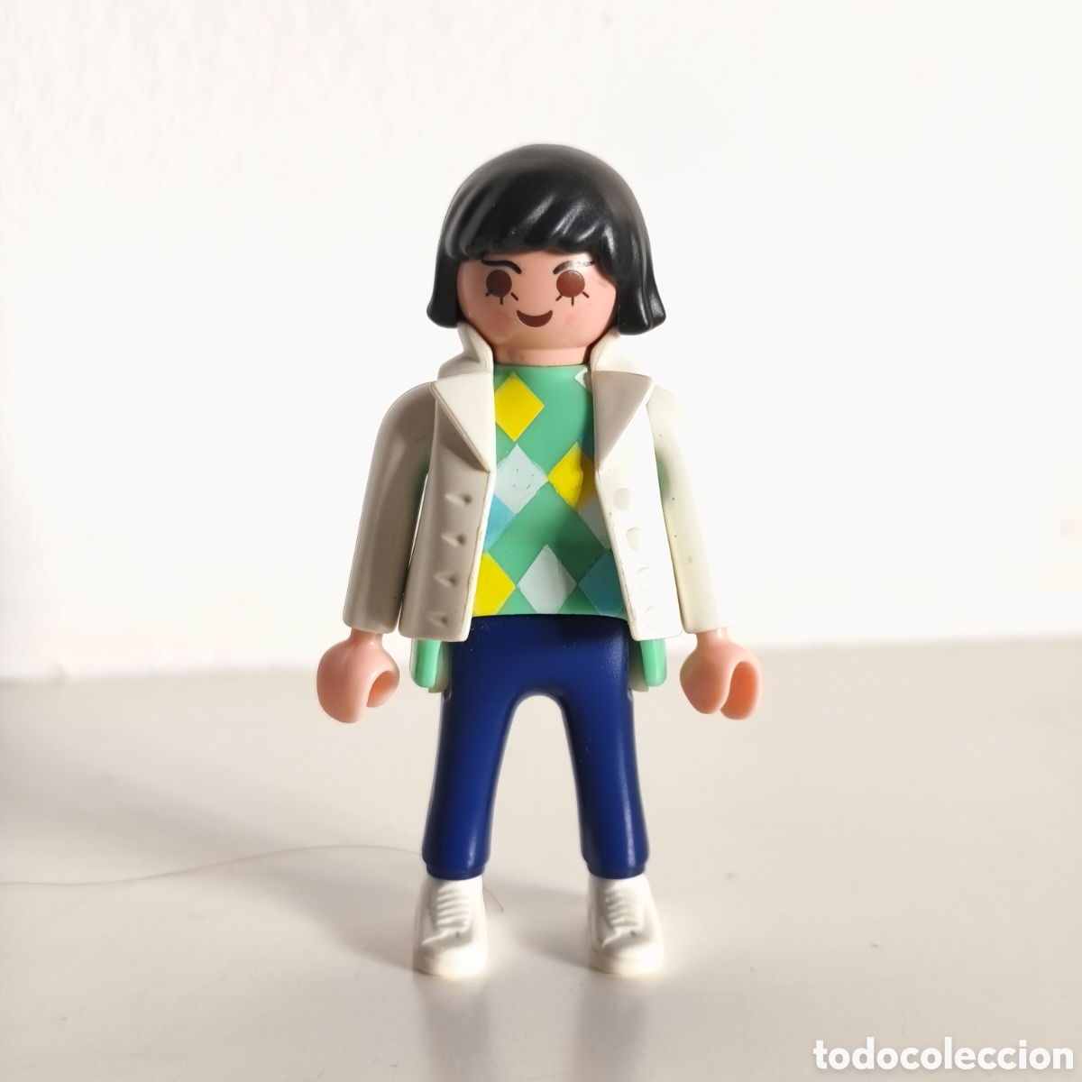 Playmobil: Playmobil, mujer con americana blanca