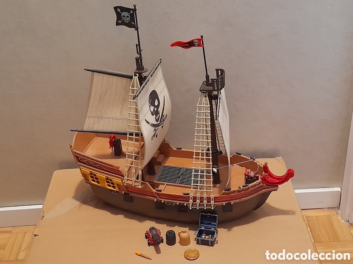 Playmobil: Playmobil barco pirata, gale&oacute;n