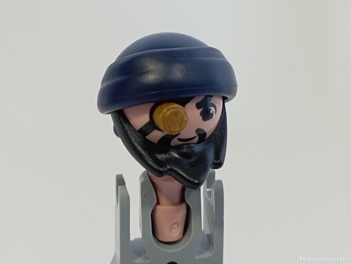 Playmobil: PLAYMOBIL PELUCA CON BARBA OESTE MEDIEVAL PIRATAS CIUDAD INDIOS.........CABEZA INCLUIDA