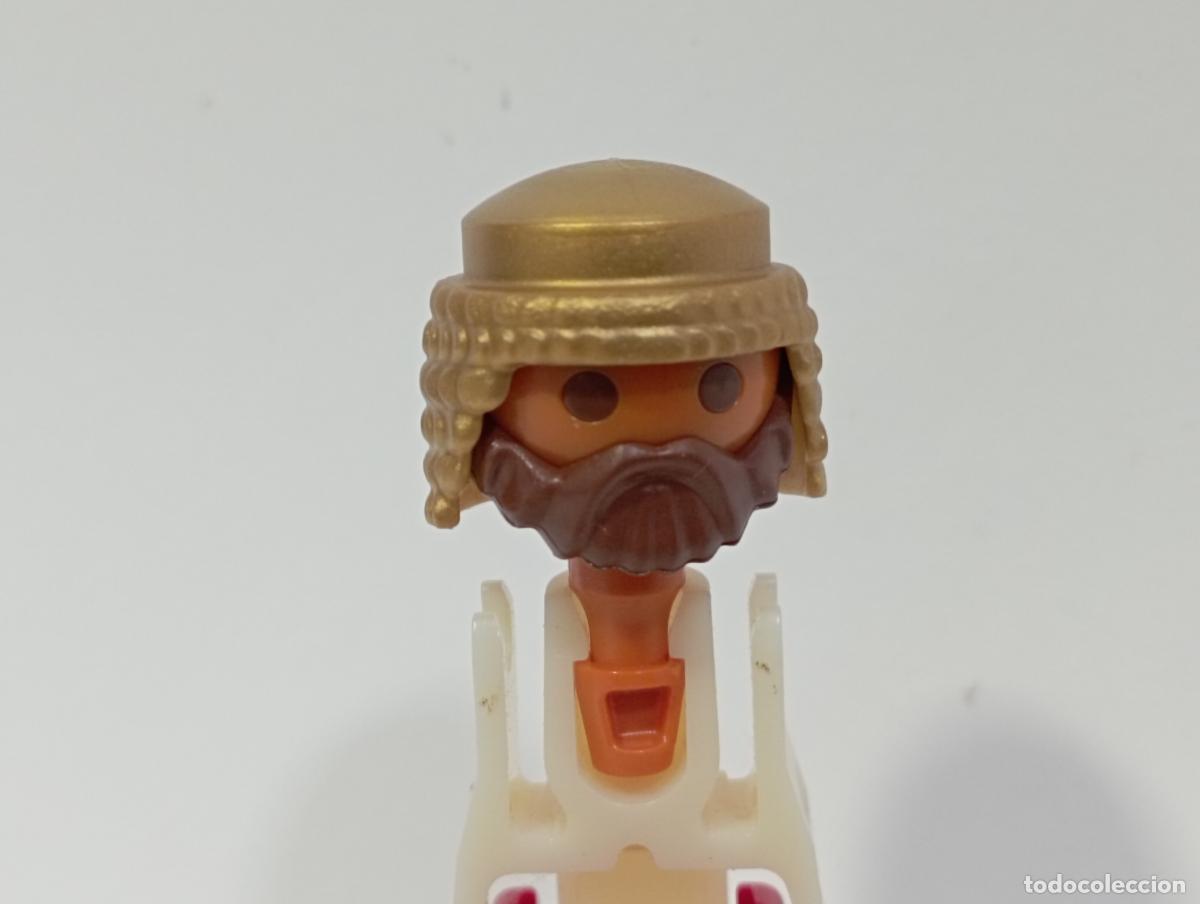 Playmobil: PLAYMOBIL PELUCA CON BARBA OESTE MEDIEVAL PIRATAS CIUDAD INDIOS.........CABEZA INCLUIDA