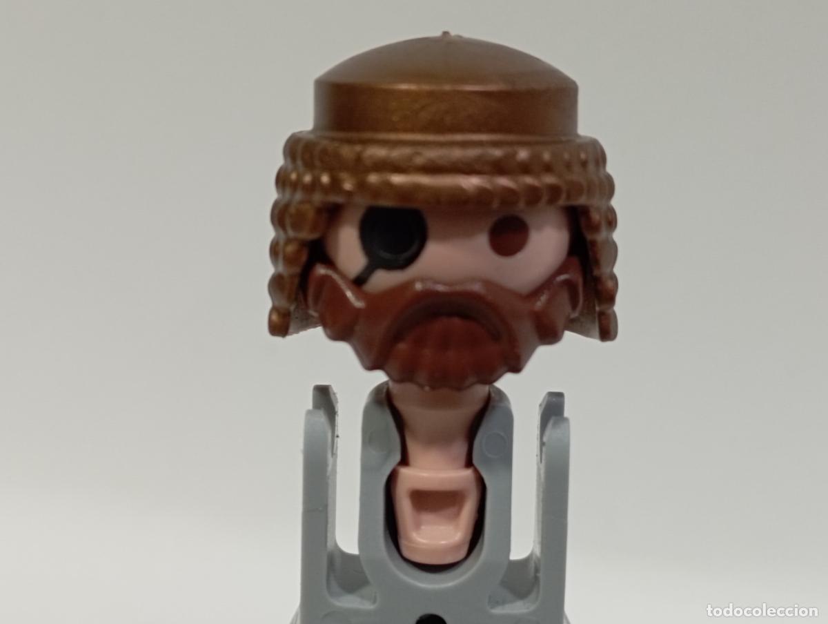Playmobil: PLAYMOBIL PELUCA CON BARBA OESTE MEDIEVAL PIRATAS CIUDAD INDIOS.........CABEZA INCLUIDA