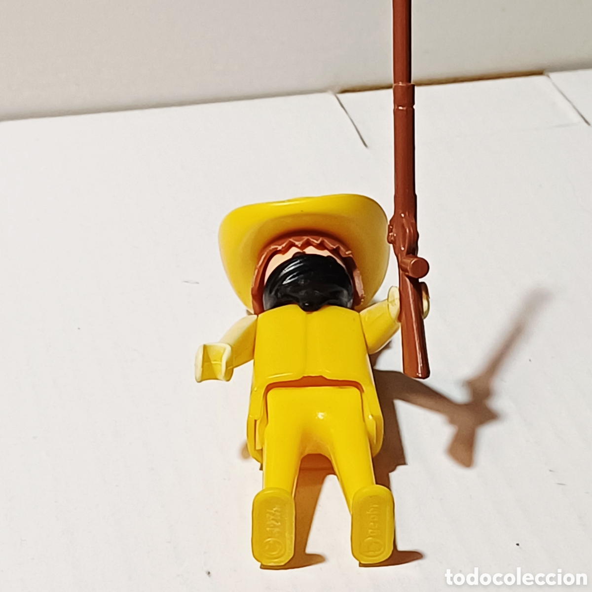 Playmobil: Figura Playmobil bandolero bandido amarillo oeste western