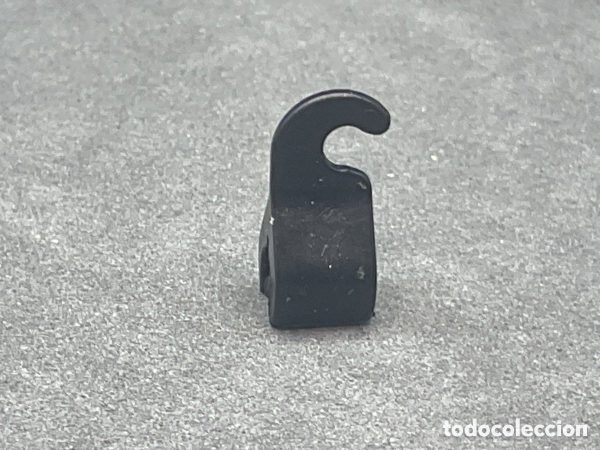 Playmobil: ACCESORIOS PLAYMOBIL. ADAPTADOR, GANCHO, CLIP, SOPORTE, COLOR NEGRO.