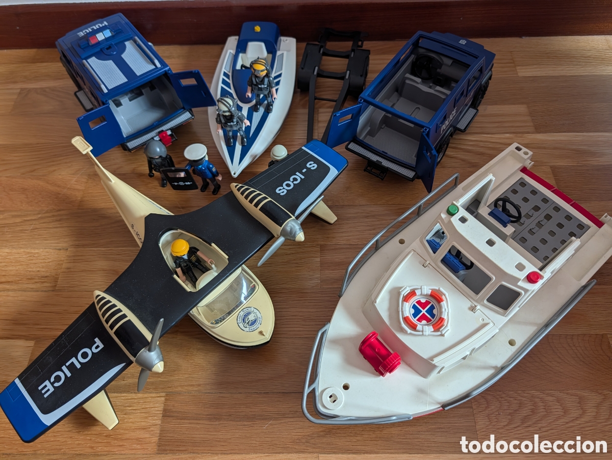 Playmobil: Gran lote Playmobil polic&iacute;a