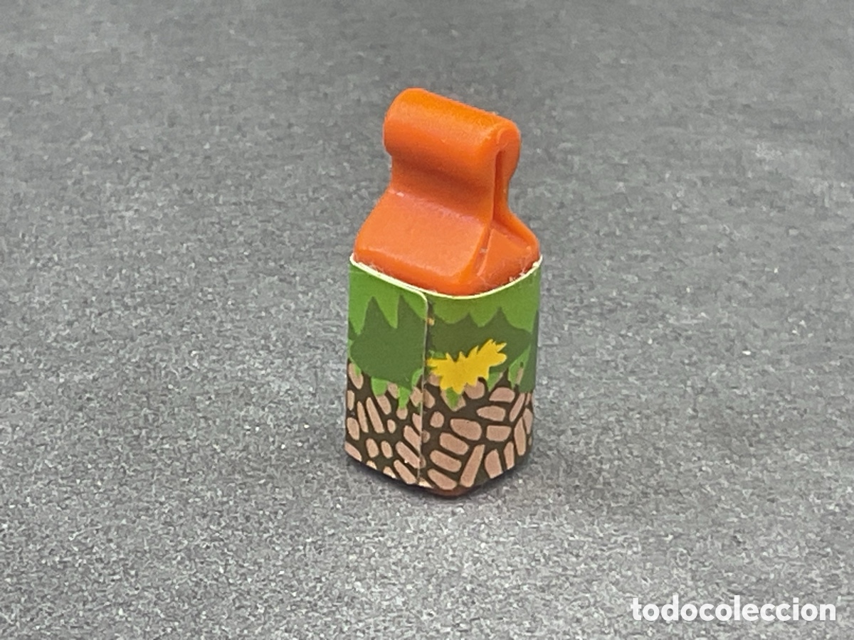 Playmobil: ACCESORIO PLAYMOBIL. BRICK DE ZUMO , REF BOTE, COMIDA, CASA, ALIMENTOS, BEBIDA.