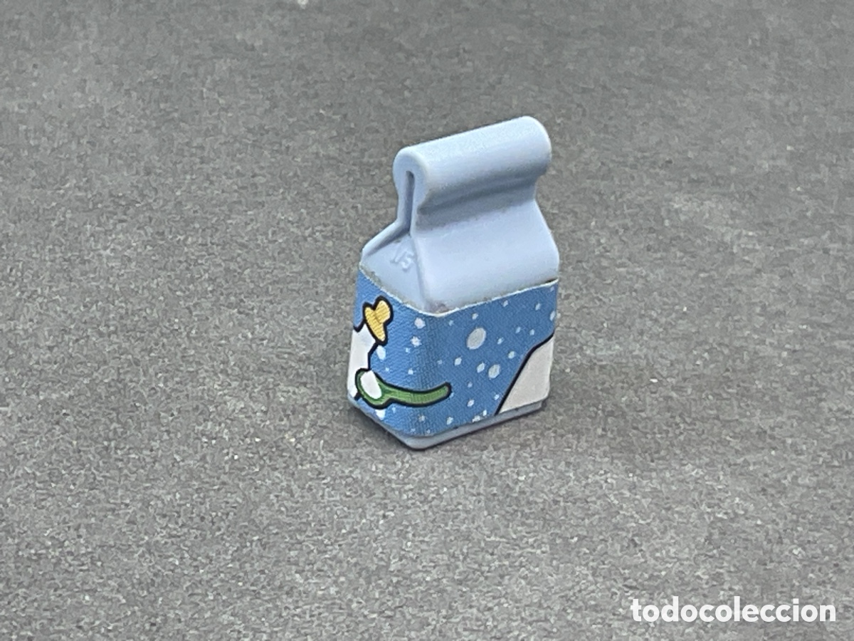 Playmobil: ACCESORIO PLAYMOBIL . BOTE BRICK, LECHE, ZUMO, ALIMENTOS,ETC