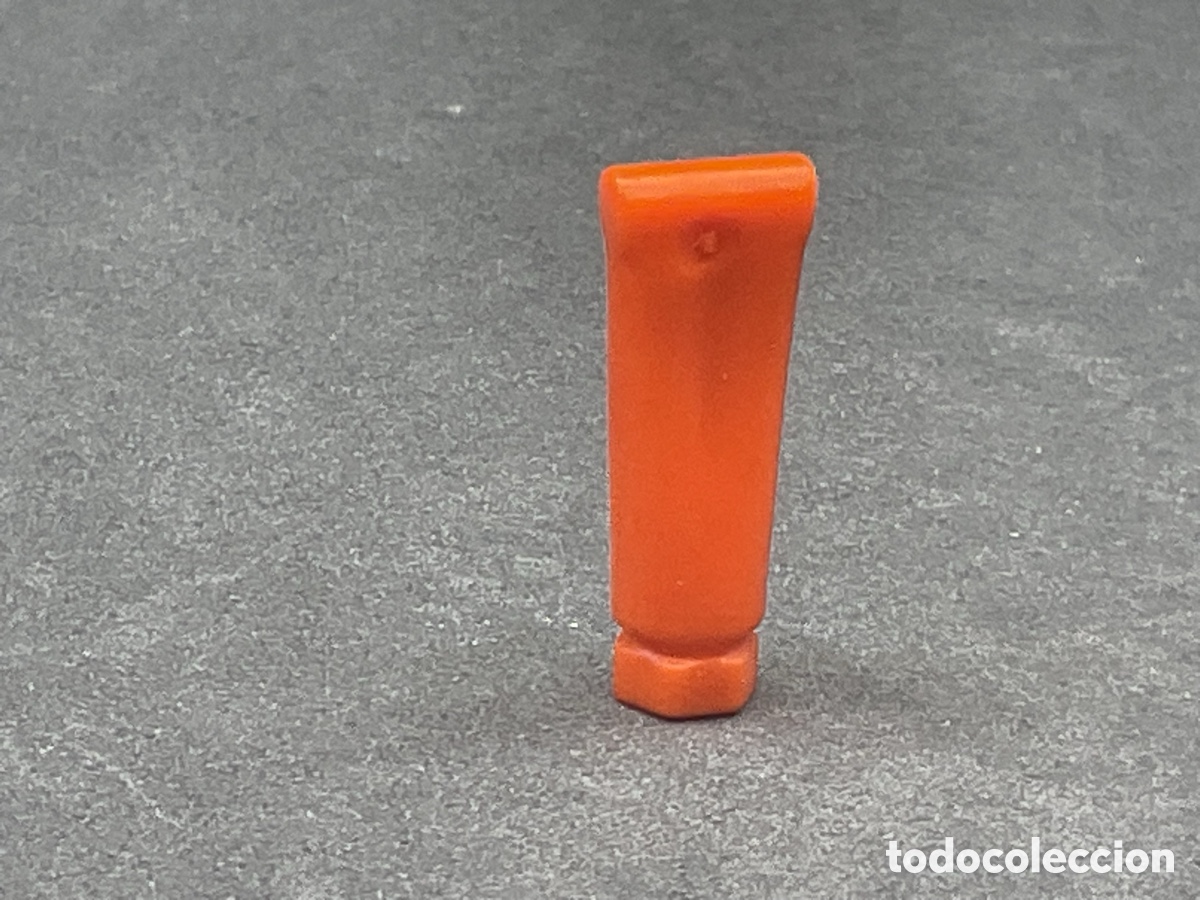 Playmobil: PLAYMOBIL TUBO NARANJA ENVASE BOTE DENT&Iacute;FRICO PASTA DE DIENTES CHAMP&Uacute; PELUQUER&Iacute;A BA&Ntilde;O COCINA