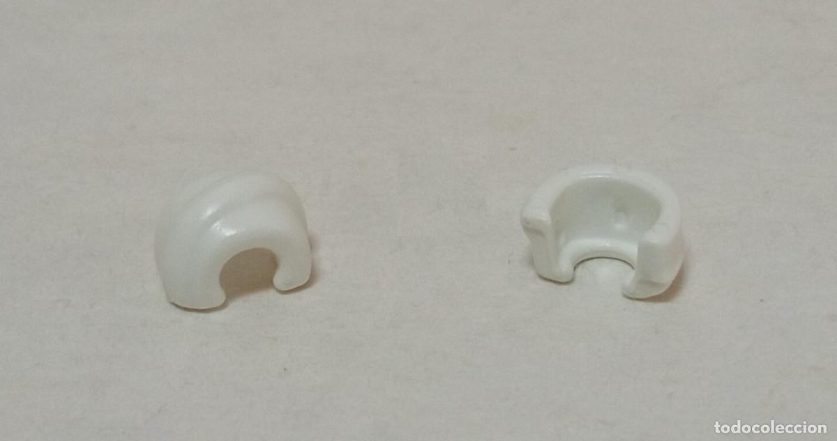 Playmobil: Playmobil - Pu&ntilde;os Mu&ntilde;equeras Blancas con cenefa