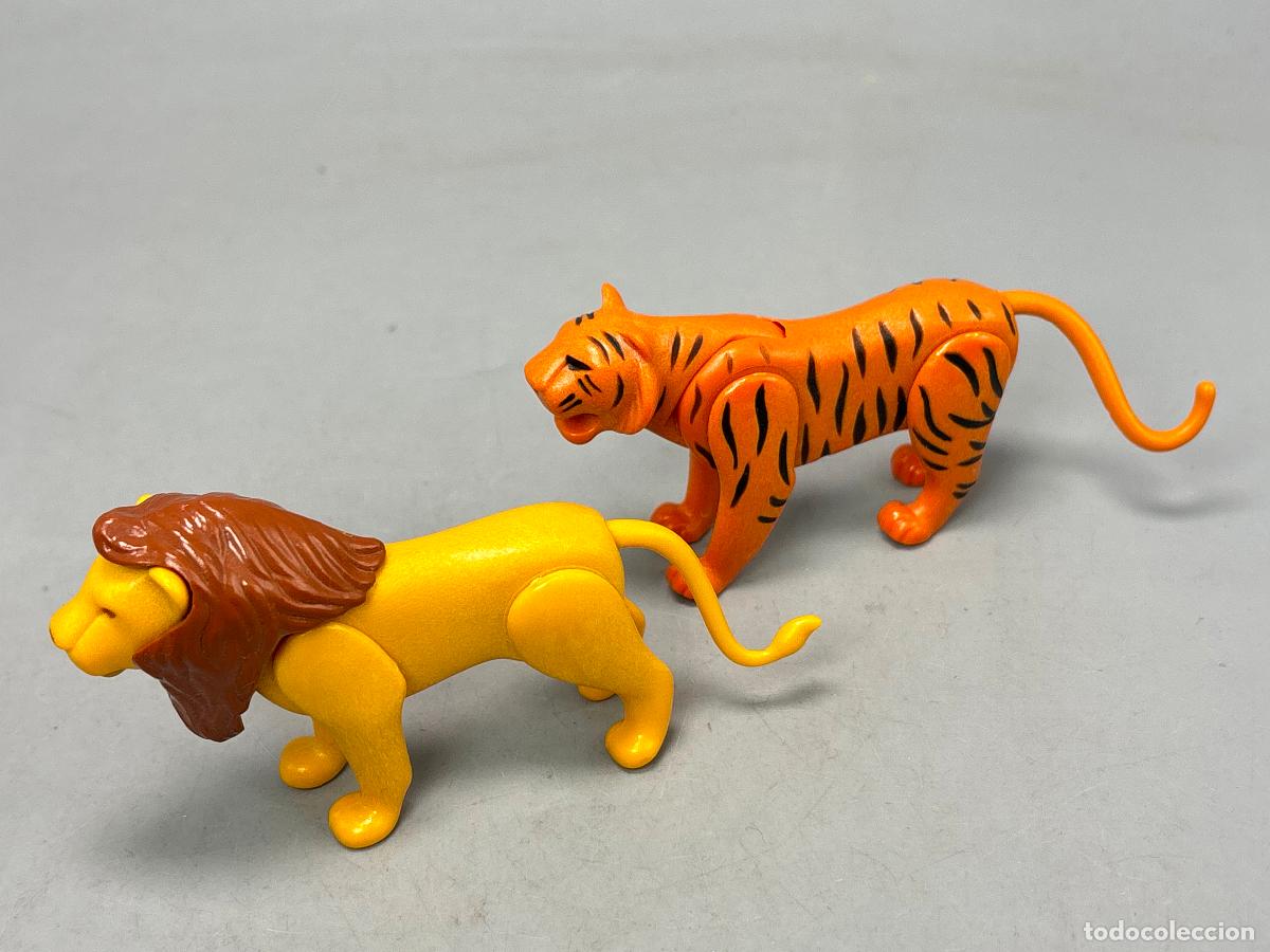 Playmobil: Playmobil 4270 lote le&oacute;n tigre circo romano