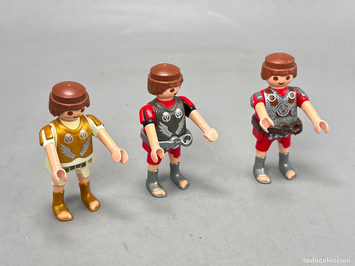 Playmobil: Playmobil lote figura descolorido romano