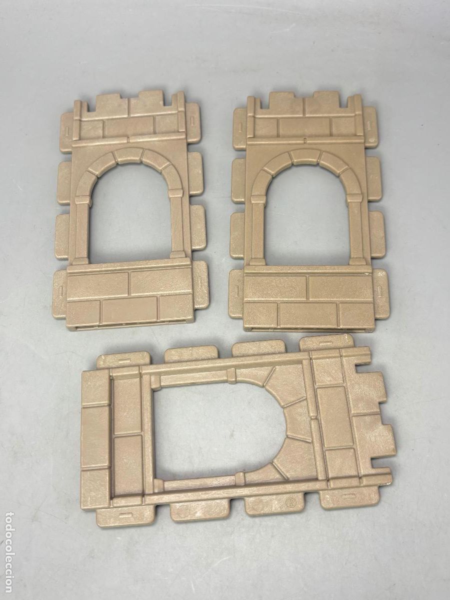 Playmobil: Playmobil lote pared con hueco ventana castillo medieval