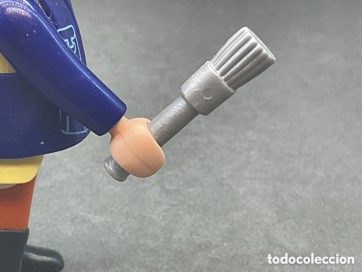 Playmobil: ACCESORIO PLAYMOBIL. BROCHA COLOR GRIS.
