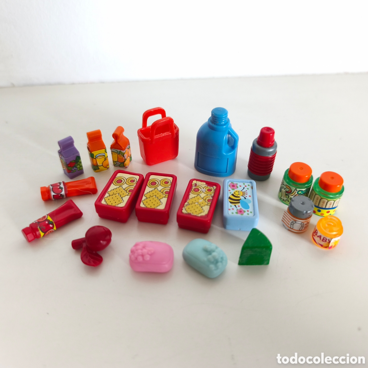 Playmobil: Playmobil, lote de 20 art&iacute;culos de supermercado