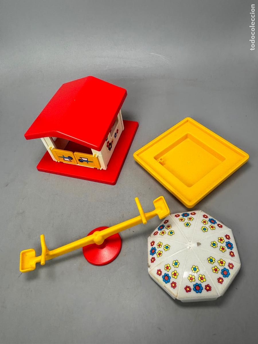 Playmobil: Playmobil 3497 casa columpio arenero sombrilla