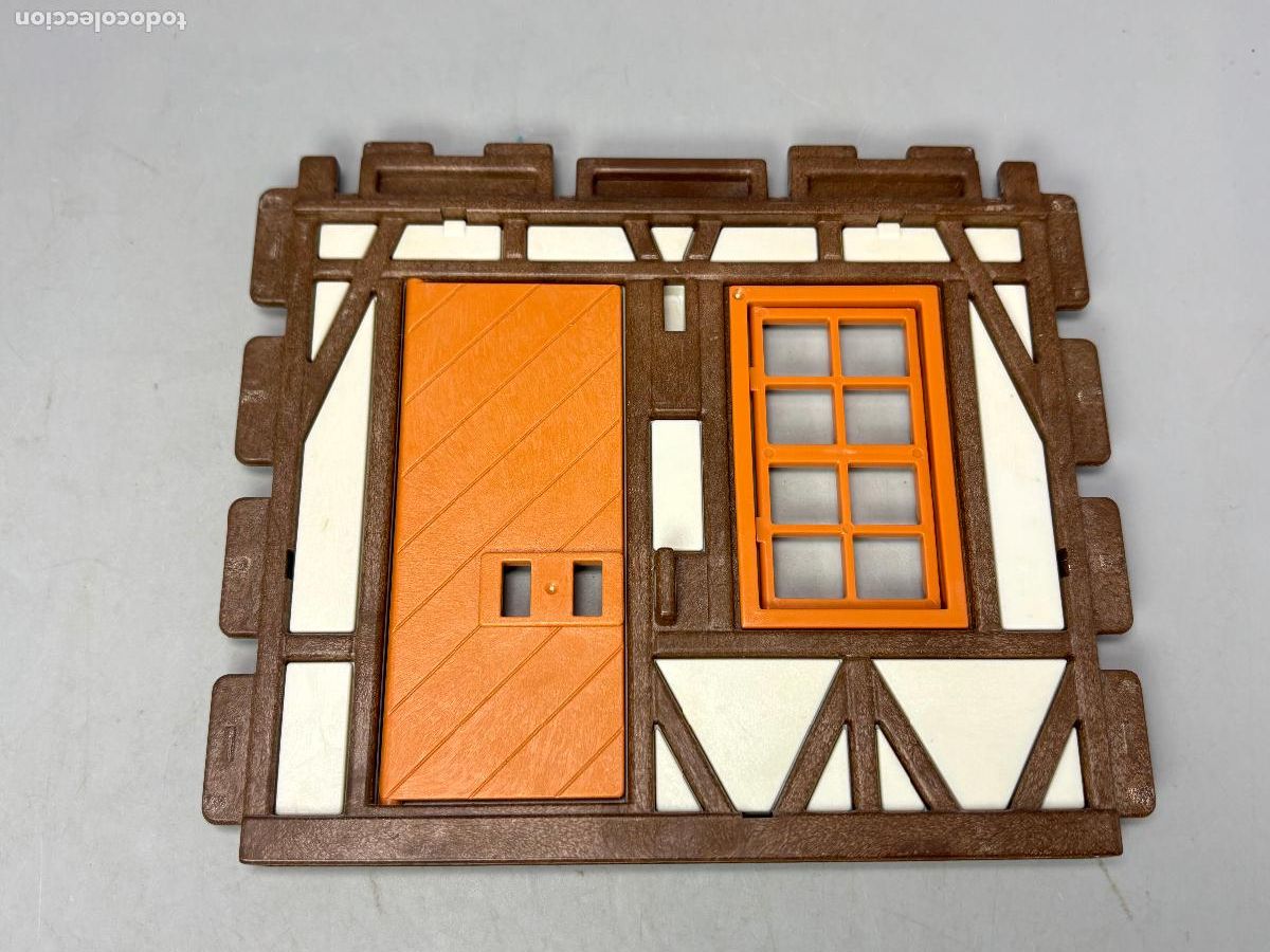 Playmobil: Playmobil pared con ventana y ventana casa castillo