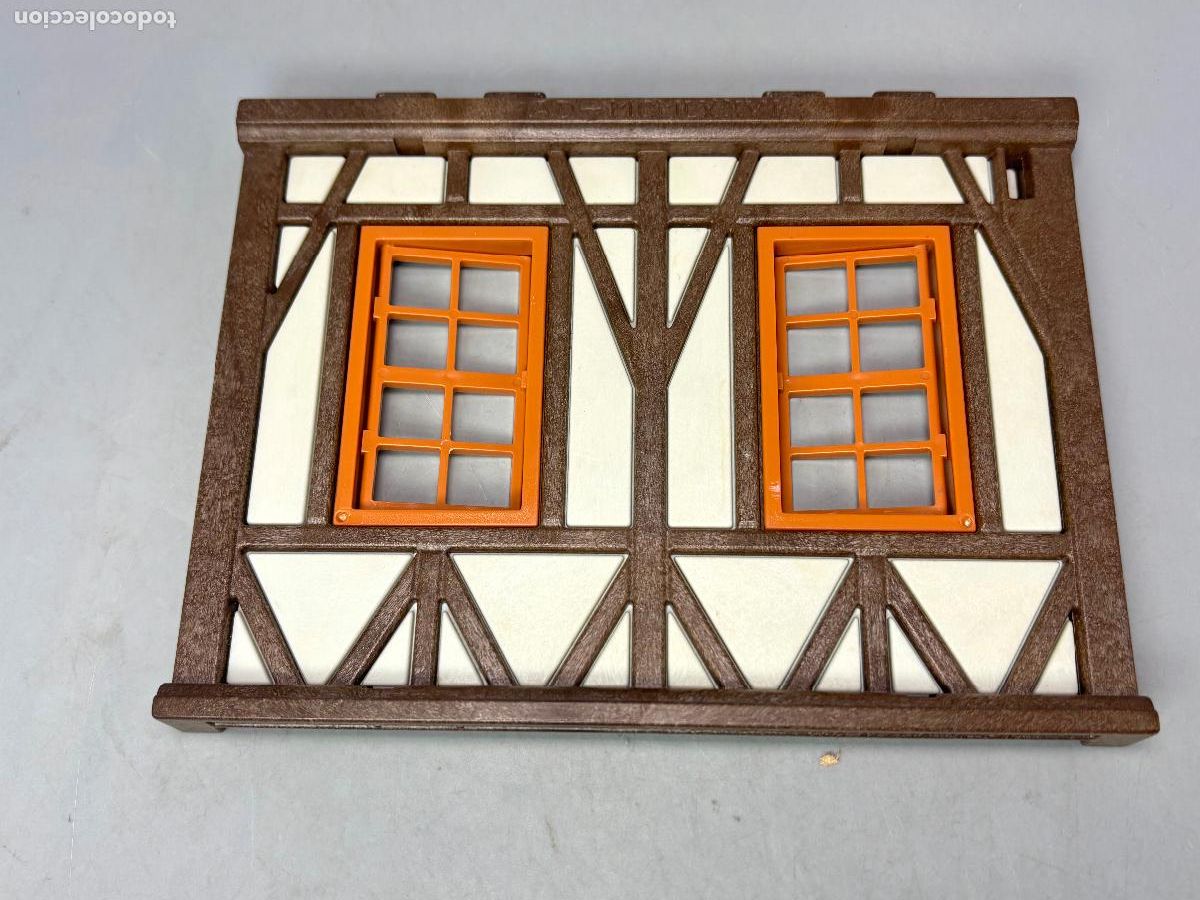 Playmobil: Playmobil pared con ventana casa castillo