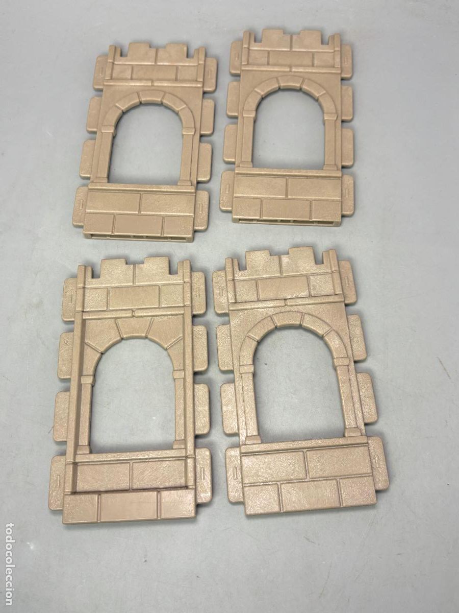 Playmobil: Playmobil lote pared hueco ventana casa castillo