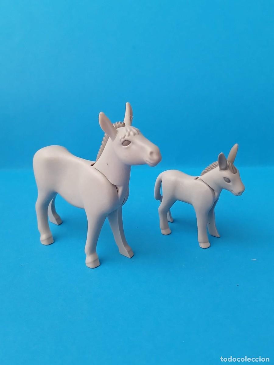 Playmobil: Playmobil burro con cria