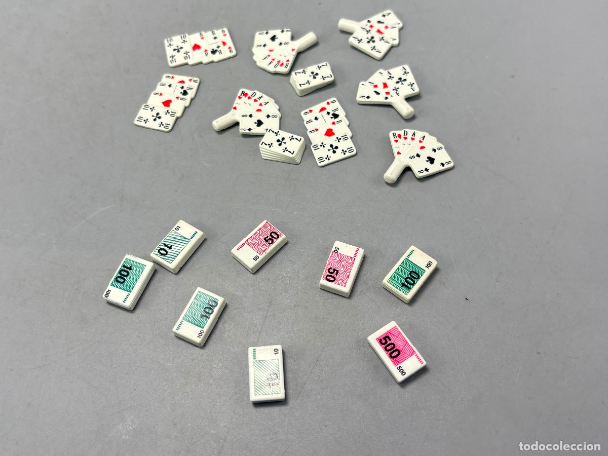 Playmobil: Playmobil lote baraja cartas billetes salones oeste
