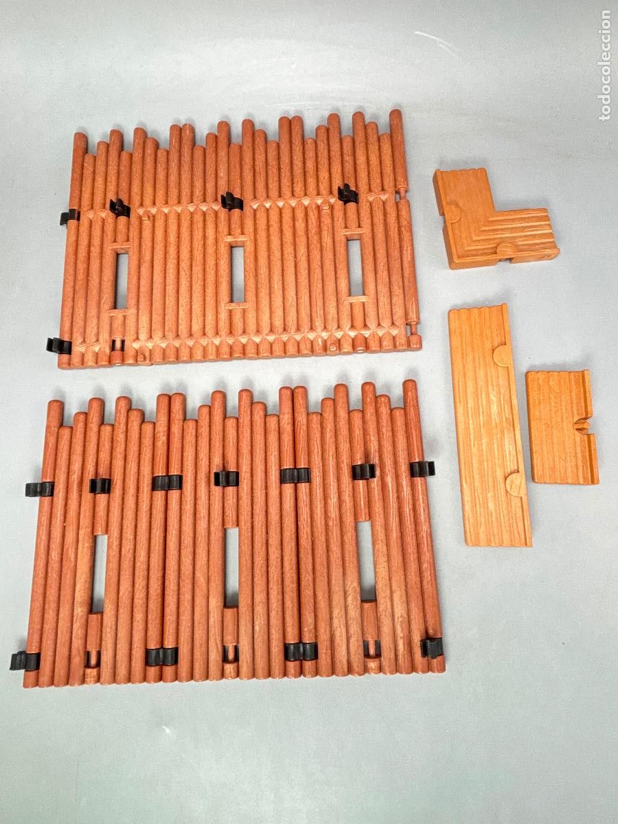 Playmobil: Playmobil 3419 3773 3806 ampliaci&oacute;n pared empalizada cuartel fuerte oeste