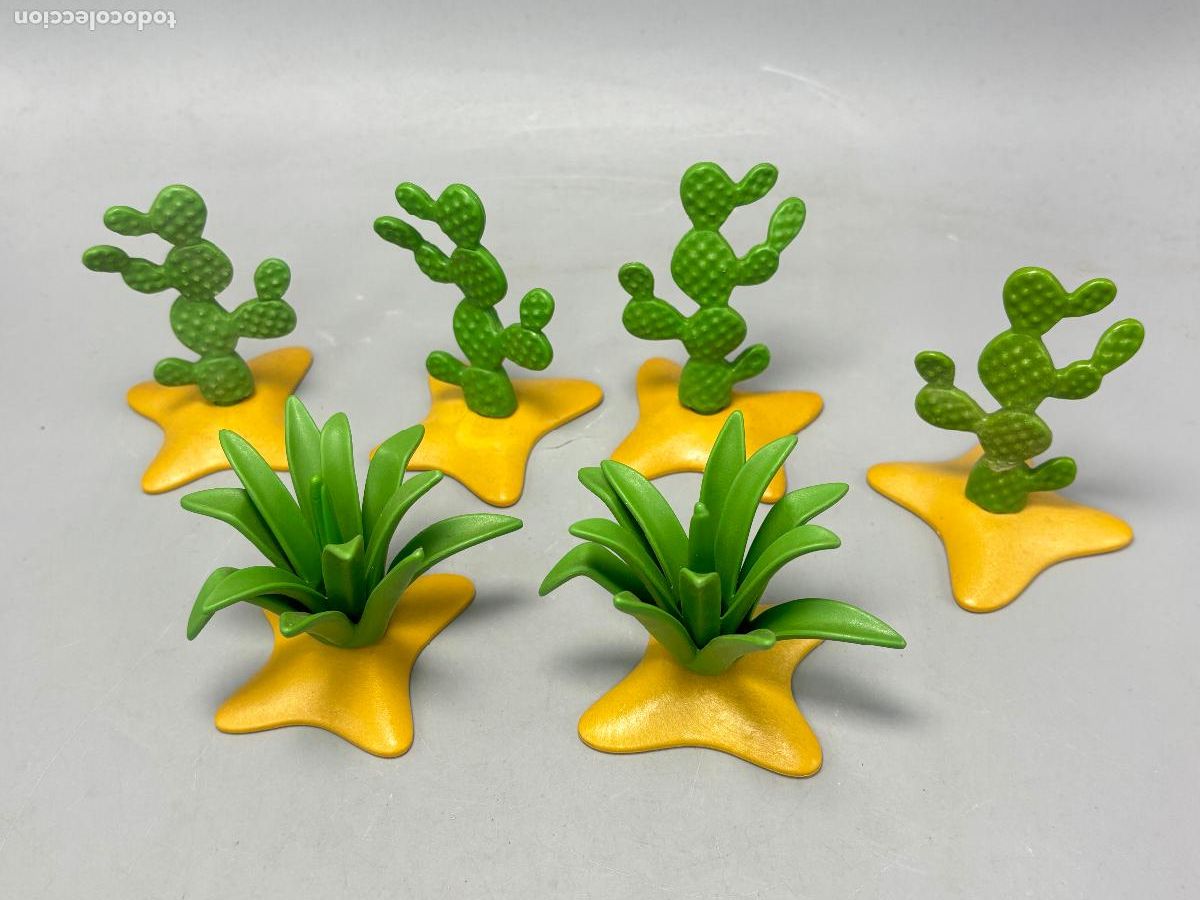Playmobil: PLAYMOBIL lote cactus con base