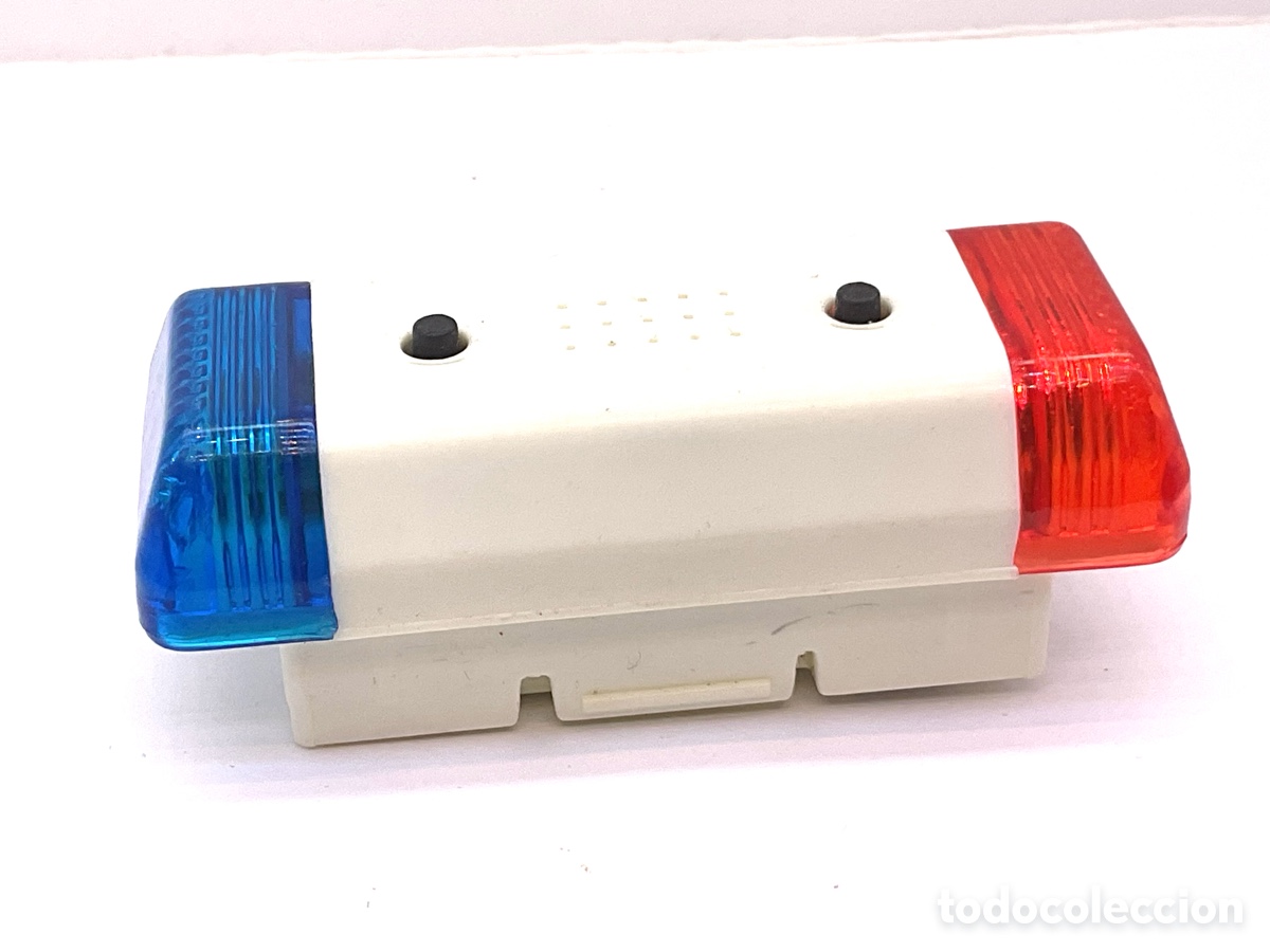 Playmobil: ACCESORIO PLAYMOBIL. PARTE SUPERIOR COCHE POLICIA CON SONIDO Y LUCES.