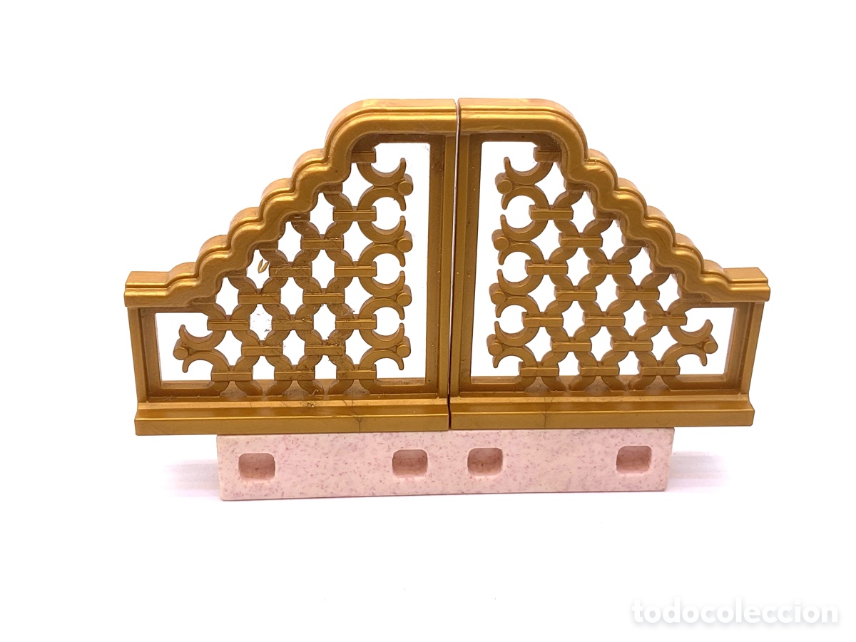 Playmobil: ACCESORIO PLAYMOBIL. CELOSIAS CASTILLO, PALACIO , PUERTAS DORADAS