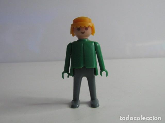 Playmobil: DIFICIL CLICK ESPECIAL DE FAMOBIL VERDE Y GRIS 1&ordf; &Eacute;POCA PLAYMOBIL