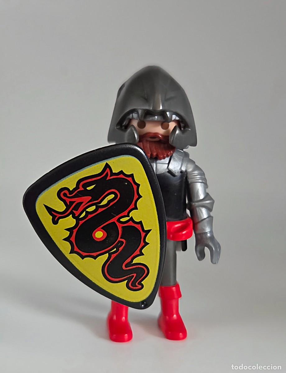 Playmobil: Playmobil caballero medieval barba roja REF. 4401, 5805
