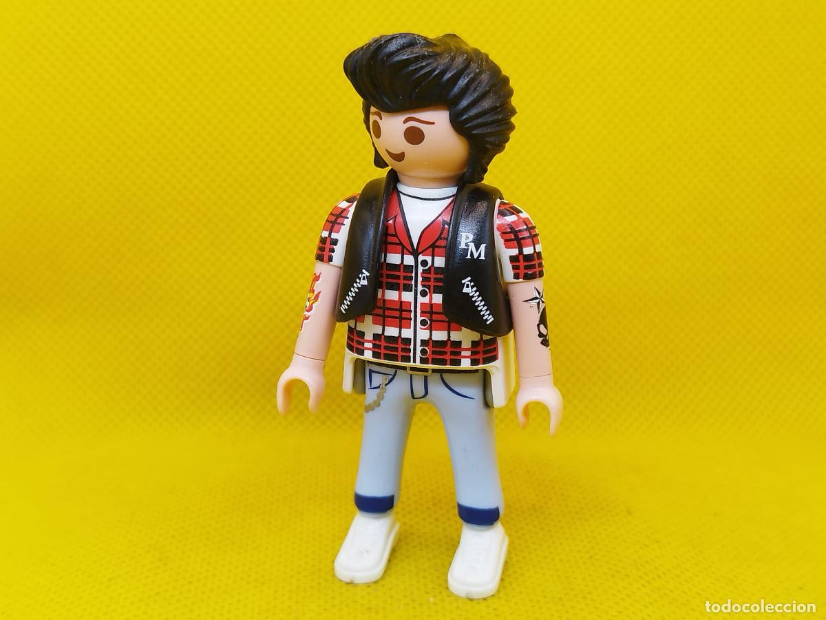 Playmobil: Playmobil Rockabilly tatuado, rocker