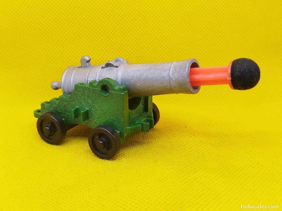 Playmobil: Playmobil Ca&ntilde;&oacute;n verde con proyectil