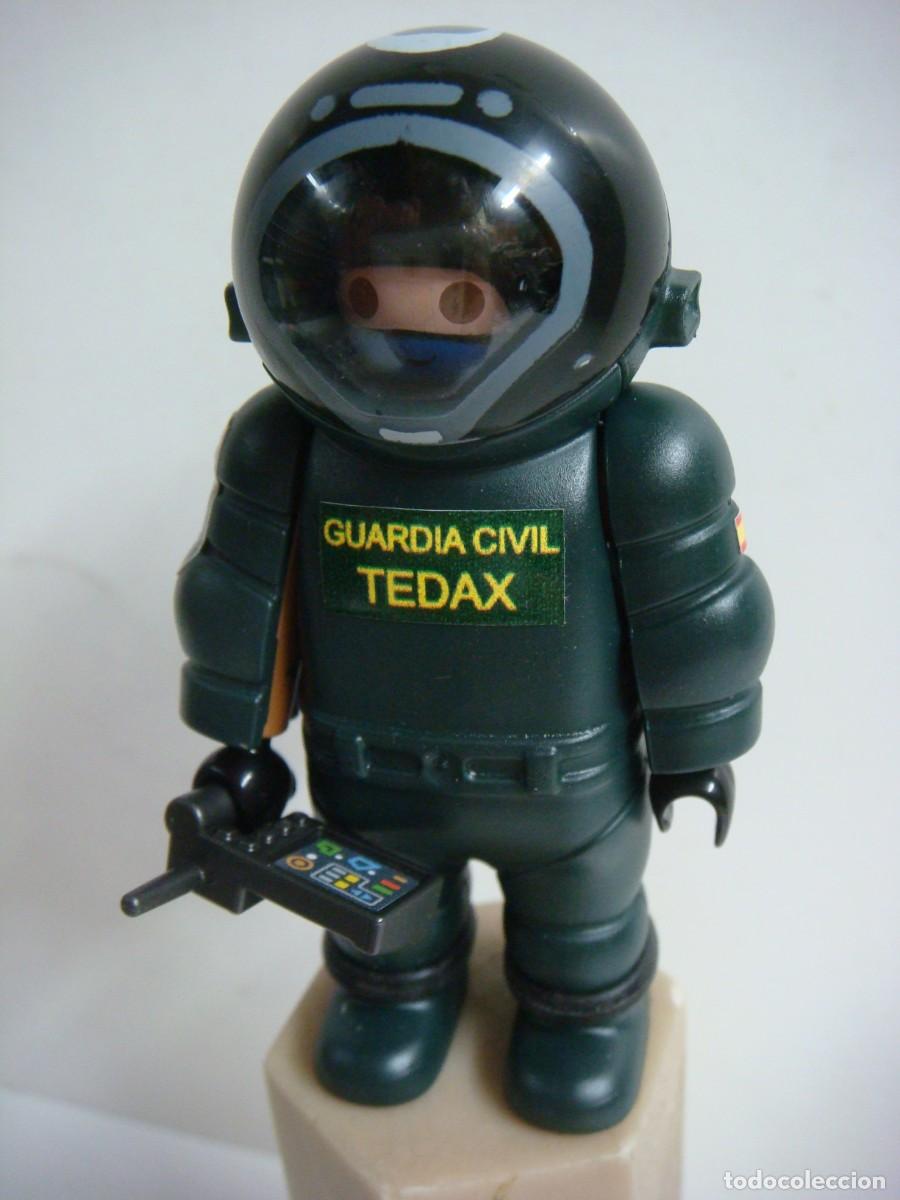 Playmobil: FIGURA DE PLAYMOVIL DE UN GUARDIA CIVIL TEDAX-CAJ-N&ordm;-1