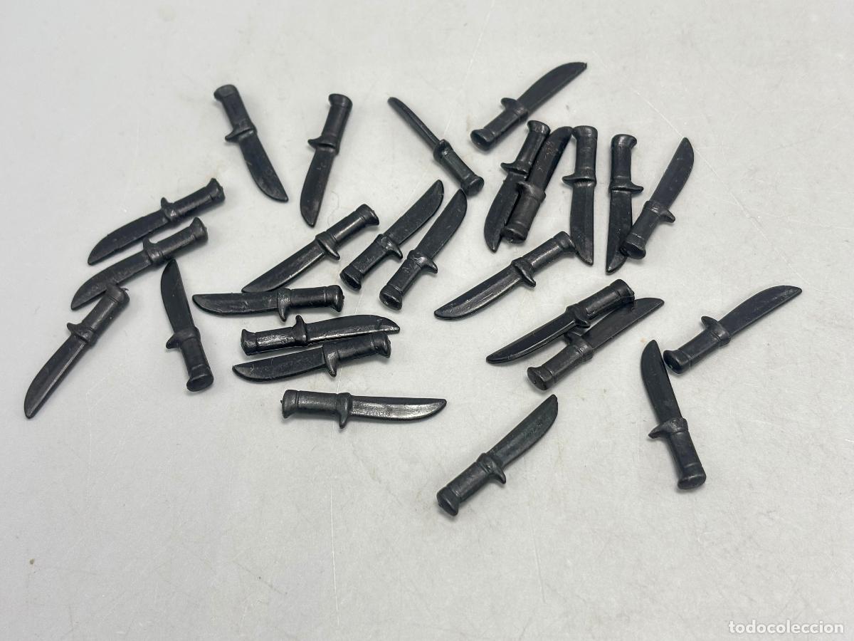 Playmobil: Playmobil lote cuchillo negro