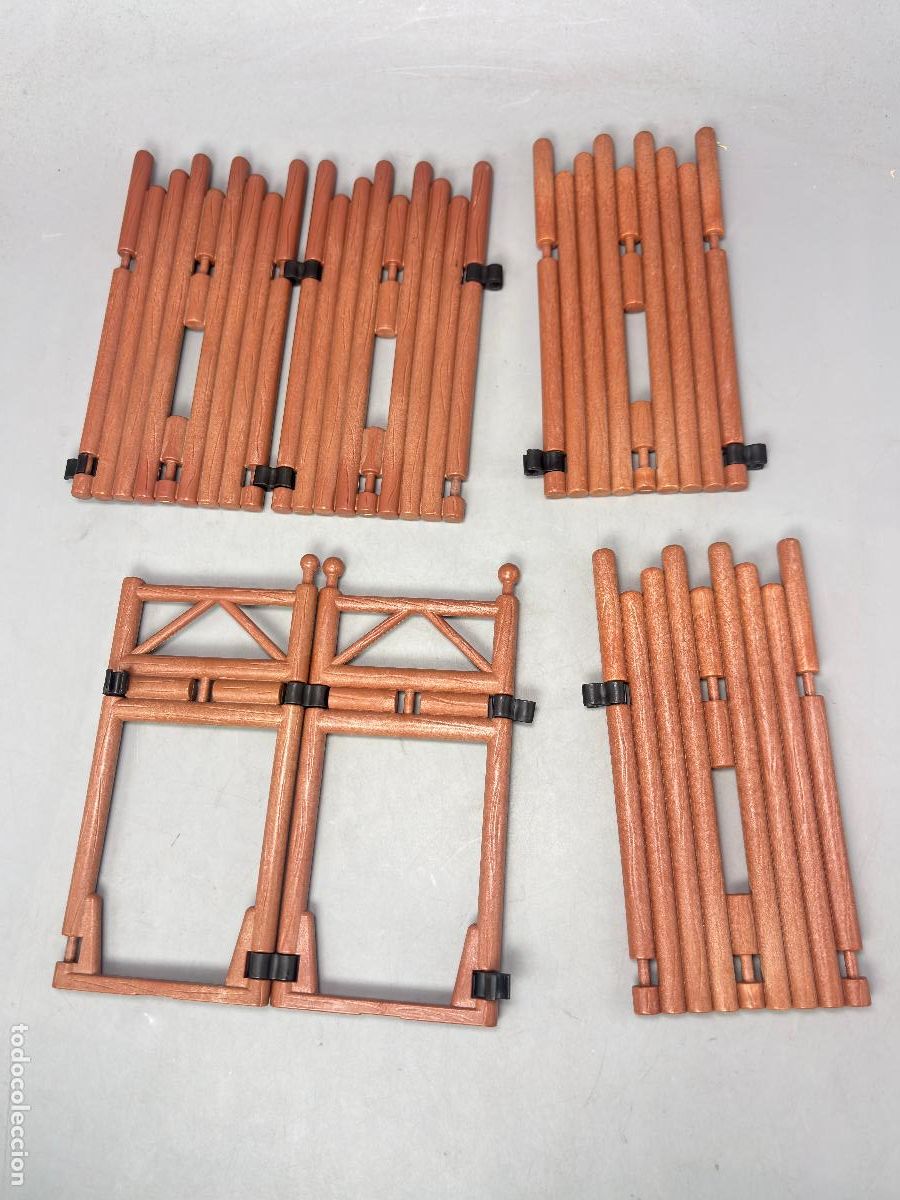 Playmobil: Playmobil 3419 3773 3806 pared ampliaci&oacute;n grande fuerte oeste