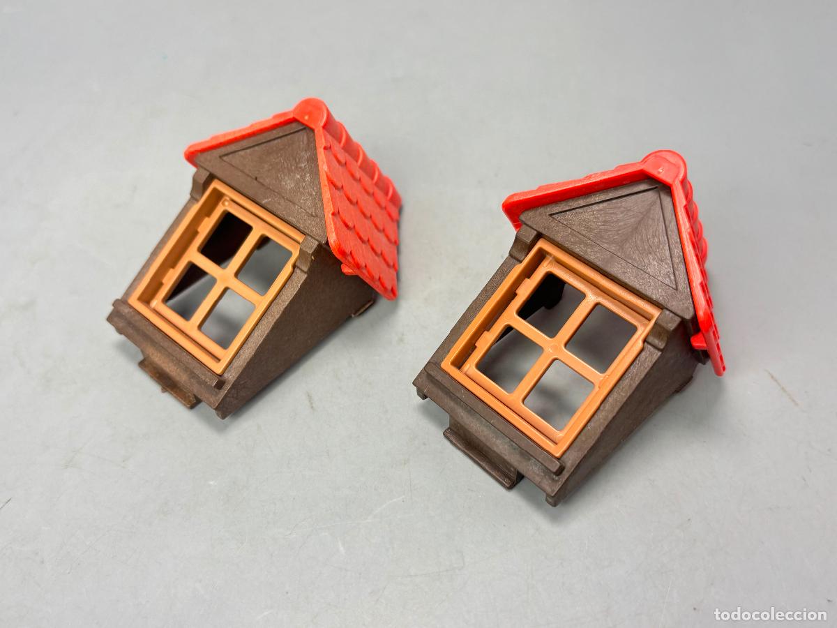 Playmobil: Playmobil lote ventana con tejadillo casa medieval Castillo