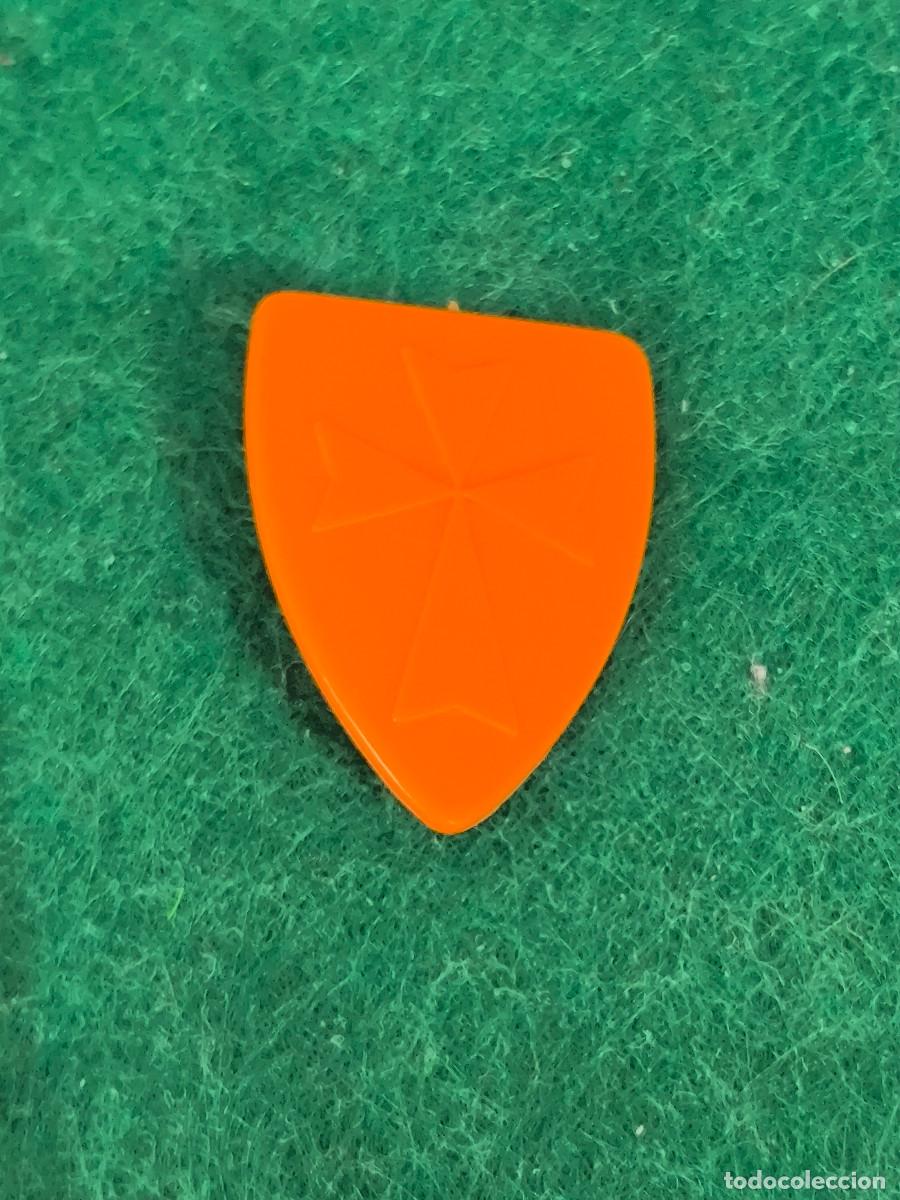 Playmobil: playmobil escudo naranja cruz medieval primera &eacute;poca castillo rey caballero torneo vikingos
