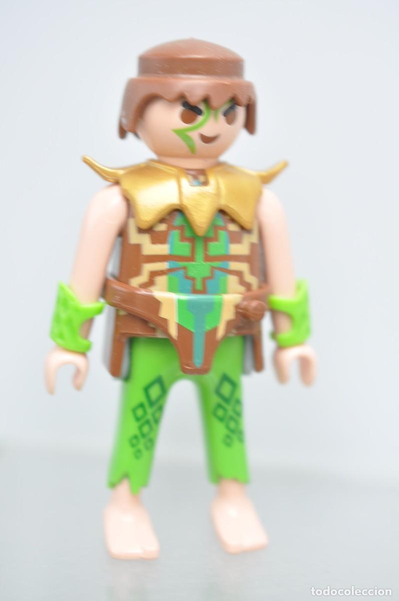 Playmobil: wsk054 Playmobil, figura hombre, guerrero serie 13
