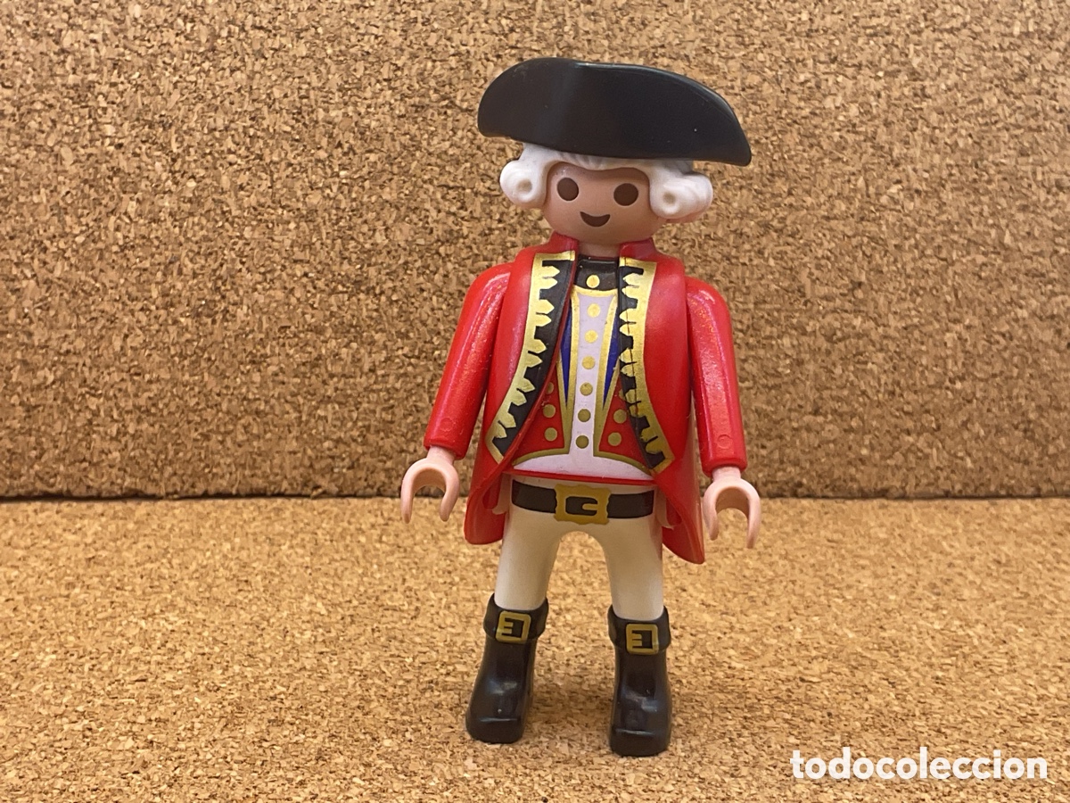 Playmobil: FIGURA PLAYMOBIL. SOLDADO CASACA ROJA. SOLDADO BRITANICO COLONIAL.