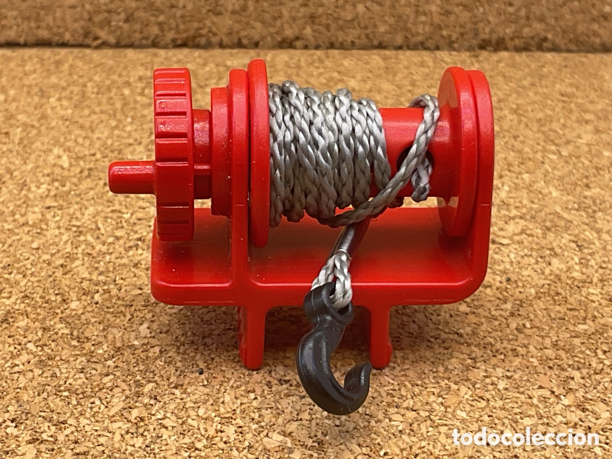 Playmobil: ACCESORIO PLAYMOBIL. CABESTRANTE CAMION DE BOMBEROS