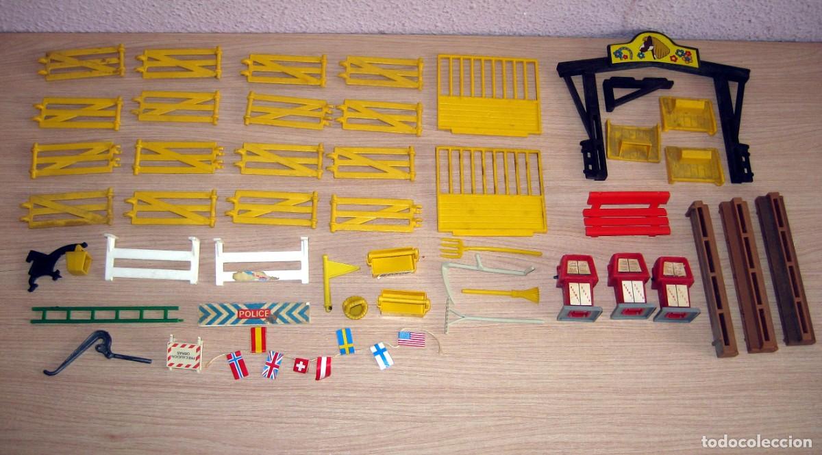 Playmobil: PLAYMOBIL FAMOBIL MAS DE 180 PIEZAS POR 1 &euro; SUBASTA