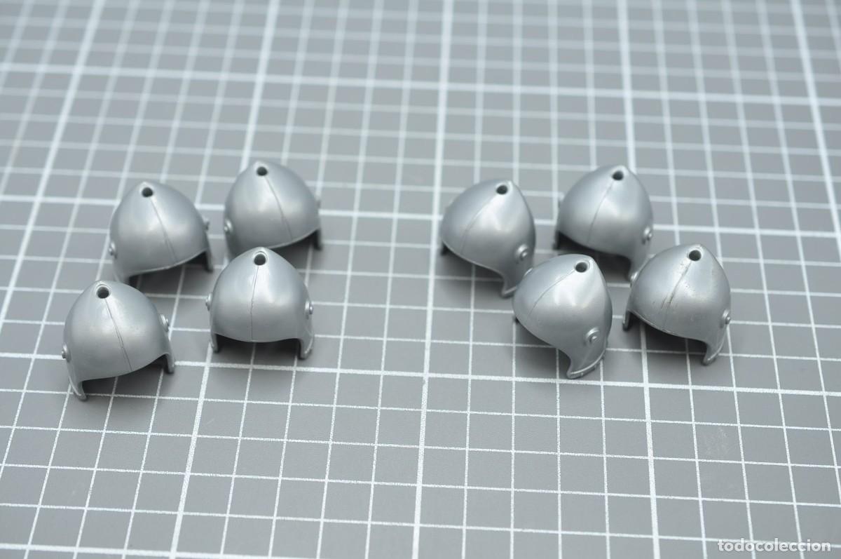Playmobil: wsk041 Playmobil, 8 cascos sin visera