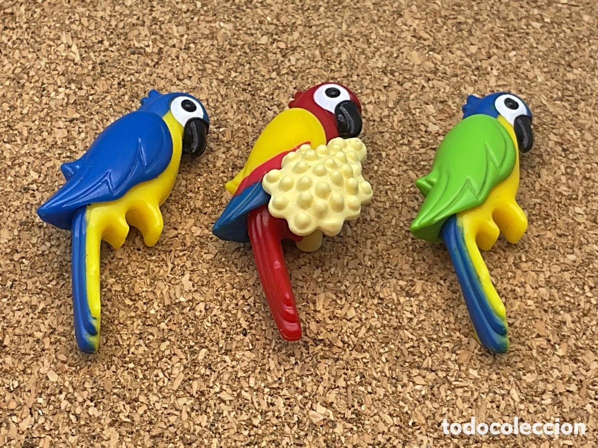 Playmobil: ACCESORIO PLAYMOBIL. LOROS. REF PIRATAS, AVES, ZOO, ETC